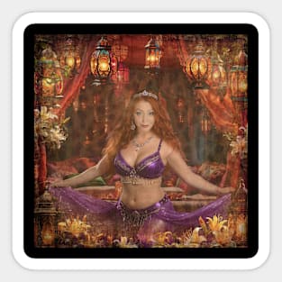 Belly Dancer Sticker